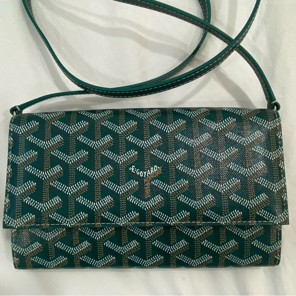 ‼️SOLD‼️Goyard Varvenne Continental Wallet - Green